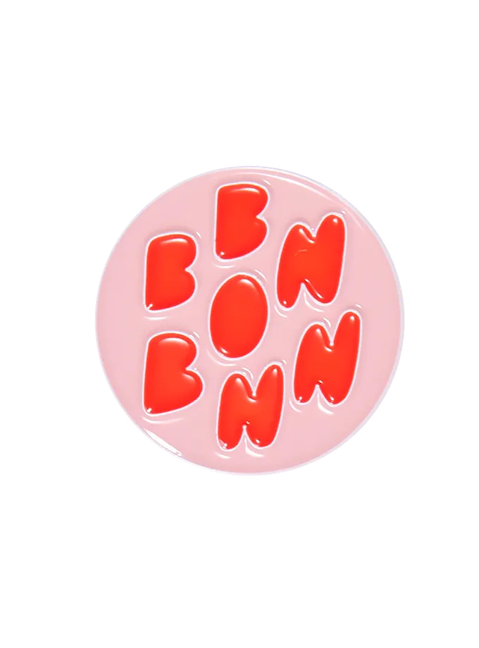 Bon Bon Bon Enamel Logo Pin Best Seller