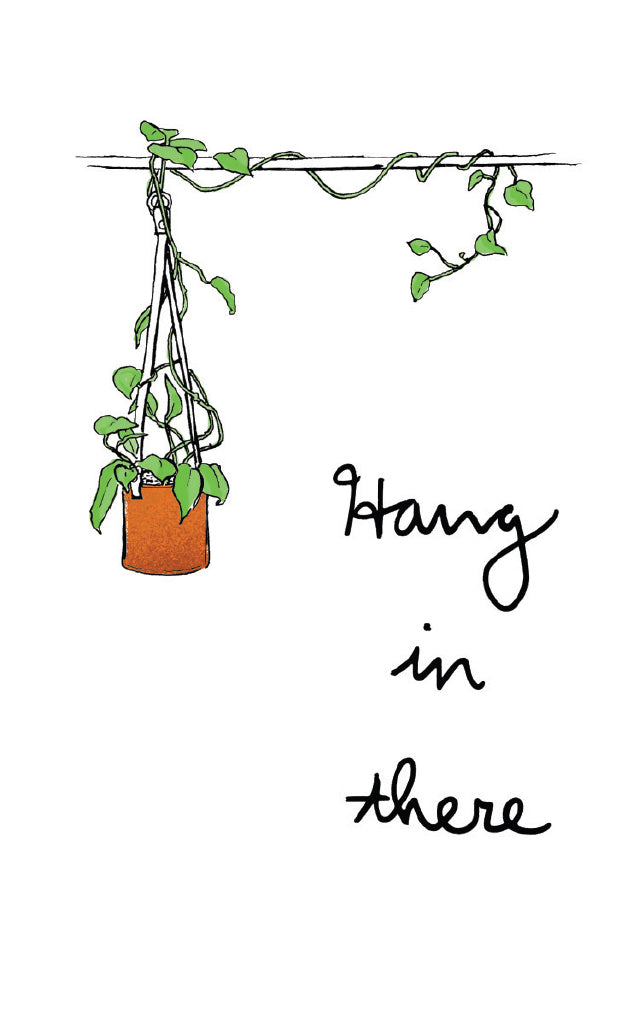 "Hang in There" Snack Gazebo Card + Envelope Best Price