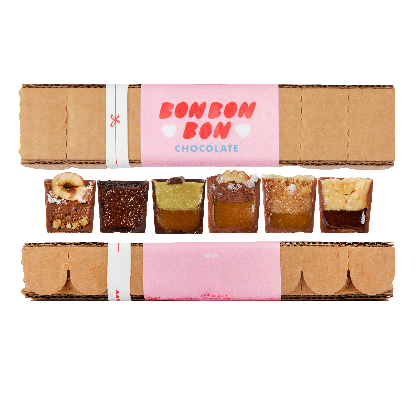 Contains Nuts Box of Bons Best Seller